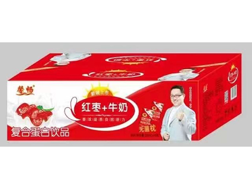 吉林紅棗+牛奶復(fù)合蛋白飲品