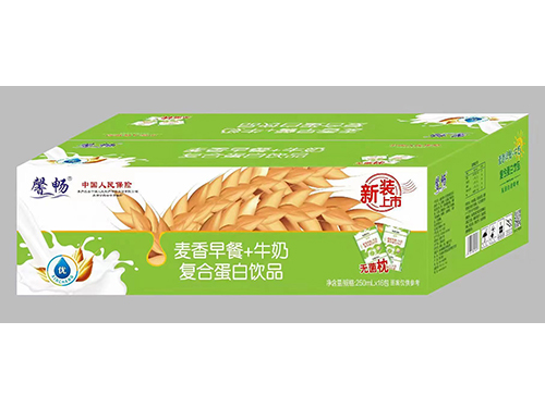 吉林麥香早餐+牛奶復(fù)合蛋白飲品